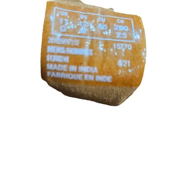 Clarks Men's Black Leather Chukka Boots Size 12 M - Picture 3 of 4